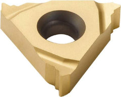 Seco - 16ER External Right Hand MJ Laydown Threading Insert - Grade CP500, TiAlN/TiN Coated Carbide, 9.53mm Inscribed Circle - Industrial Tool & Supply