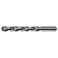 3/8 RHS / RHC HSS 118 Degree Radial Point General Purpose Jobber Length Drill - Bright - Exact Industrial Supply