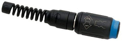 Legris - Industrial Pneumatic Hose Safety Coupler - Plastic/Brass, 3/8" Body Diam, 1/2" Hose ID - Industrial Tool & Supply
