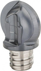 Iscar - MM HBR Grade IC908 Carbide Ball Nose Milling Tip Insert - TiAlN Finish, 2 Flutes, 5/8" Cutting Diam, 0.606" Extension - Industrial Tool & Supply