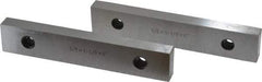 SPI - 6" Long x 1-1/8" High x 1/2" Thick, Steel Parallel - 0.0003" & 0.002" Parallelism, Sold as Matched Pair - Industrial Tool & Supply