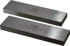 SPI - 6" Long x 1-5/8" High x 1/2" Thick, Steel Parallel - 0.0003" & 0.002" Parallelism, Sold as Matched Pair - Industrial Tool & Supply