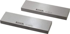 SPI - 6" Long x 1-3/4" High x 1/2" Thick, Steel Parallel - 0.0003" & 0.002" Parallelism, Sold as Matched Pair - Industrial Tool & Supply