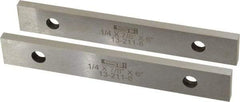 SPI - 6" Long x 7/8" High x 1/4" Thick, Steel Parallel - 0.0003" & 0.002" Parallelism, Sold as Matched Pair - Industrial Tool & Supply
