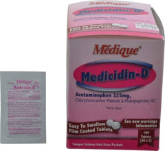 Medique - Medicidin-D Tablets - Cold & Allergy Relief - Industrial Tool & Supply