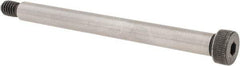 Made in USA - 3/8" Shoulder Diam x 4" Shoulder Length, 5/16-18 UNC, Hex Socket Shoulder Screw - 8 Alloy Steel, 0.543 to 0.562" Head Diam - Industrial Tool & Supply