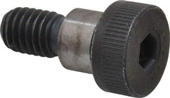 Made in USA - 1/2" Shoulder Diam x 3/8" Shoulder Length, 3/8-16 UNC, Hex Socket Shoulder Screw - 8 Alloy Steel, 0.729 to 3/4" Head Diam - Industrial Tool & Supply