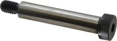 Made in USA - 1/2" Shoulder Diam x 2-1/2" Shoulder Length, 3/8-16 UNC, Hex Socket Shoulder Screw - 8 Alloy Steel, 0.729 to 3/4" Head Diam - Industrial Tool & Supply