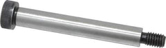 Made in USA - 1/2" Shoulder Diam x 3-1/4" Shoulder Length, 3/8-16 UNC, Hex Socket Shoulder Screw - 8 Alloy Steel, 0.729 to 3/4" Head Diam - Industrial Tool & Supply