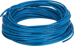 Parker - 3/32" ID x 5/32" OD, 1/32" Wall Thickness, 100' Long, Polyurethane Tube - Blue, 210 Max psi, Shore A 98 Hardness, -40 to 180°F - Industrial Tool & Supply