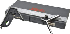 SPI - 3 Piece, 12" Combination Square Set - 1/100, 1/32, 1/50 & 1/64" (16R) Graduation, Hardened Steel Blade, Cast Iron Center & Square Head - Industrial Tool & Supply