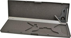 SPI - 2 Piece, 18" Combination Square Set - 1/100, 1/32, 1/50 & 1/64" (16R) Graduation, Hardened Steel Blade, Cast Iron Square Head - Industrial Tool & Supply