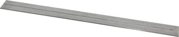 SPI - 12 Inch Long Blade, 4R Graduation Combination Square Blade - Baked Enamel Coated, 1/64, 1/32 1/16 and 1/8 Inch Graduation - Industrial Tool & Supply