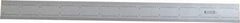 SPI - 12 Inch Long Blade, 16R Graduation Combination Square Blade - Baked Enamel Coated, 1/100, 1/64, 1/50 and 1/32 Inch Graduation - Industrial Tool & Supply