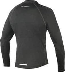 Ergodyne - Size 2XL, Black, General Purpose, Long Sleeve T-Pocket, - 47 to 50" Chest, Polyester/Spandex - Industrial Tool & Supply