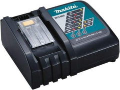 Makita - 14.4 to 18 Volt, 1 Battery Lithium-Ion Power Tool Charger - 30 min to Charge - Industrial Tool & Supply