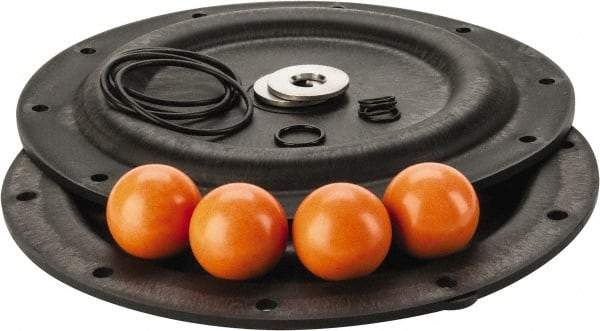 ARO/Ingersoll-Rand - Acetal/Nitrile Fluid Section Repair Kit - For Use with Diaphragm Pumps - Industrial Tool & Supply