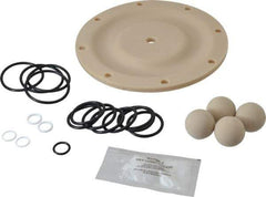 ARO/Ingersoll-Rand - Santoprene Fluid Section Repair Kit - For Use with Diaphragm Pumps - Industrial Tool & Supply