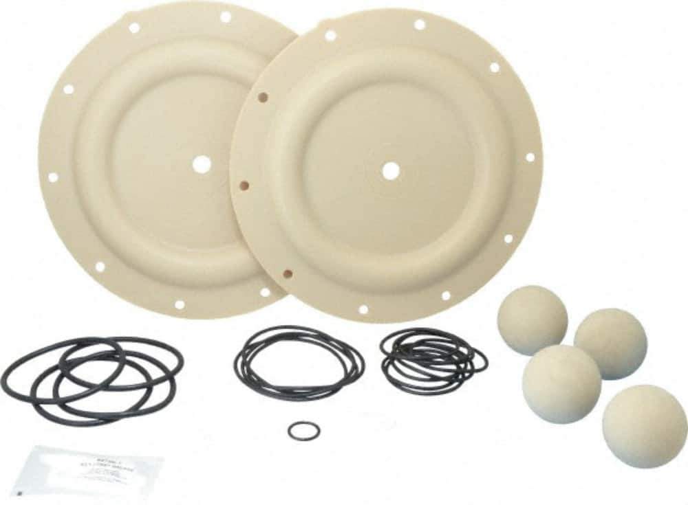 ARO/Ingersoll-Rand - Santoprene Fluid Section Repair Kit - For Use with Diaphragm Pumps - Industrial Tool & Supply