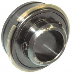 Browning - 1-11/16" ID x 3.3465" OD, 7,901 Lb Dynamic Capacity, ER Style Insert Bearing - 52100 Steel Insert, 1-3/32" Race Width, 5,139 Lb Static Capacity - Industrial Tool & Supply
