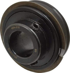 Browning - 3/4" ID x 1.8504" OD, 2,611 Lb Dynamic Capacity, ER Style Insert Bearing - 52100 Steel Insert, 5/8" Race Width, 1,444 Lb Static Capacity - Industrial Tool & Supply