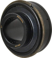 Browning - 1-3/16" ID x 2.4409" OD, 4,381 Lb Dynamic Capacity, ER Style Insert Bearing - 52100 Steel Insert, 7/8" Race Width, 2,567 Lb Static Capacity - Industrial Tool & Supply