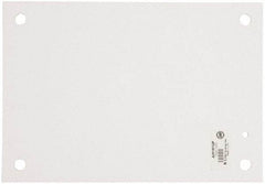 Cooper B-Line - 13" OAW x 17" OAH Powder Coat Finish Electrical Enclosure Nonperforated Panel - 20" x 16" Box, 12 Gauge Steel, Use with 16206-12/16208-12/201610-12/201612-12/20168-12 - Industrial Tool & Supply