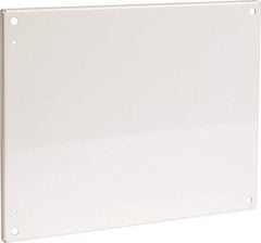 Cooper B-Line - 16-7/8" OAW x 20-7/8" OAH Powder Coat Finish Electrical Enclosure Flanged Panel - 24" x 20" Box, 12 Gauge Steel, Use with 20246-12/20248-12/242010-12/242012-12/242016-12/24206-12/24208-12 - Industrial Tool & Supply
