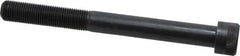 Made in USA - 1/2-20 UNF Hex Socket Drive, Socket Cap Screw - Alloy Steel, Black Oxide Finish, Partially Threaded, 5" Length Under Head - Industrial Tool & Supply