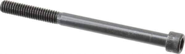 Holo-Krome - 5/16-18 UNC Hex Socket Drive, Socket Cap Screw - Alloy Steel, Black Oxide Finish, Partially Threaded, 4" Length Under Head - Industrial Tool & Supply