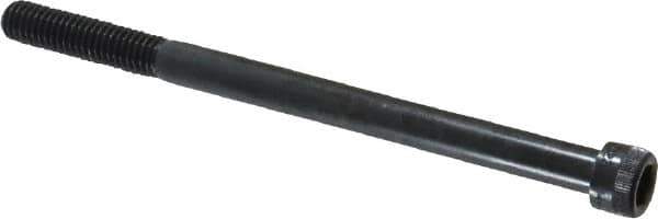 Holo-Krome - 3/8-16 UNC Hex Socket Drive, Socket Cap Screw - Alloy Steel, Black Oxide Finish, Partially Threaded, 5-1/2" Length Under Head - Industrial Tool & Supply