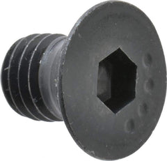Made in USA - 1/2-13 UNC Hex Socket Drive, 82° Flat Screw - Alloy Steel, Black Oxide Finish, Fully Threaded, 3/4" OAL - Industrial Tool & Supply