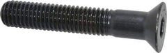 Made in USA - 1/2-13 UNC Hex Socket Drive, 82° Flat Screw - Alloy Steel, Black Oxide Finish, Partially Threaded, 3" OAL - Industrial Tool & Supply