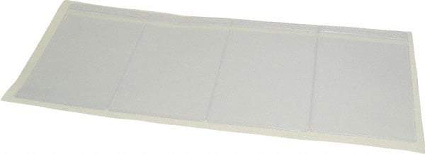 Aigner Index - 3" Wide, 3" High, Open Shelving Label Holders - Vinyl, 5" Long, Use with Bins/Totes - Industrial Tool & Supply