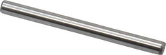 Made in USA - 1/16" Diam x 3/4" Pin Length Grade 8 Alloy Steel Standard Dowel Pin - Bright Finish, 1 Beveled & 1 Rounded End - Industrial Tool & Supply