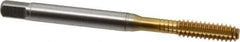 Guhring - #10-24 UNC 2BX Modified Bottoming Thread Forming Tap - Cobalt, TiN Finish, 2-3/8" OAL, 0.433" Thread Length, Right Hand Thread, Series 3940 - Exact Industrial Supply