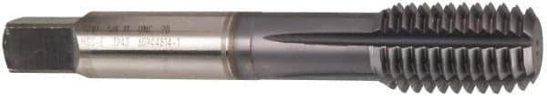 Guhring - #5-44 UNF 2BX Modified Bottoming Thread Forming Tap - Cobalt, TiCN Finish, 1.941" OAL, Right Hand Thread, Series 3944 - Exact Industrial Supply