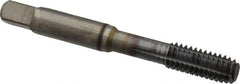Guhring - 5/16-18 UNC 2BX Modified Bottoming Thread Forming Tap - Cobalt, TiCN Finish, 2.72" OAL, 0.551" Thread Length, Right Hand Thread, Series 3943 - Exact Industrial Supply