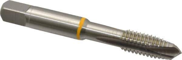 Guhring - 3/8-16 UNC, 3 Flute, Bright Finish, Cobalt Spiral Point Tap - Plug Chamfer, Right Hand Thread, 2.941" OAL, 0.79" Thread Length, 0.381" Shank Diam, 2B Class of Fit, Series 3901 - Exact Industrial Supply