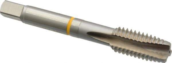 Guhring - 1/2-13 UNC, 3 Flute, Bright Finish, Cobalt Spiral Point Tap - Plug Chamfer, Right Hand Thread, 3.381" OAL, 0.866" Thread Length, 0.367" Shank Diam, 2B Class of Fit, Series 3901 - Exact Industrial Supply