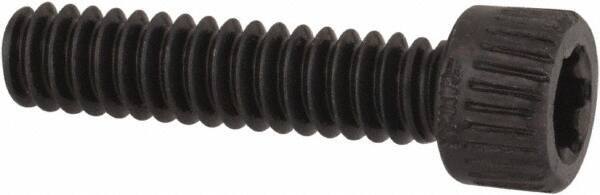 Camcar - #4-40 UNC Torx Plus Drive, Socket Cap Screw - Alloy Steel, Black Oxide Finish, Fully Threaded, 1/2" Length Under Head - Industrial Tool & Supply