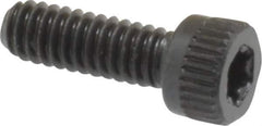 Camcar - #5-40 UNC Torx Plus Drive, Socket Cap Screw - Alloy Steel, Black Oxide Finish, Fully Threaded, 3/8" Length Under Head - Industrial Tool & Supply
