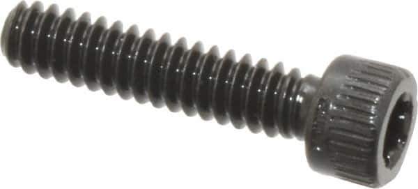 Camcar - #6-32 UNC Torx Plus Drive, Socket Cap Screw - Alloy Steel, Black Oxide Finish, Fully Threaded, 5/8" Length Under Head - Industrial Tool & Supply