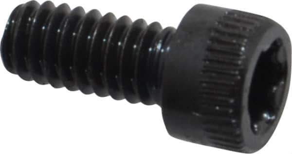 Camcar - #8-32 UNC Torx Plus Drive, Socket Cap Screw - Alloy Steel, Black Oxide Finish, Fully Threaded, 3/8" Length Under Head - Industrial Tool & Supply