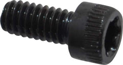 Camcar - #8-32 UNC Torx Plus Drive, Socket Cap Screw - Alloy Steel, Black Oxide Finish, Fully Threaded, 3/8" Length Under Head - Industrial Tool & Supply