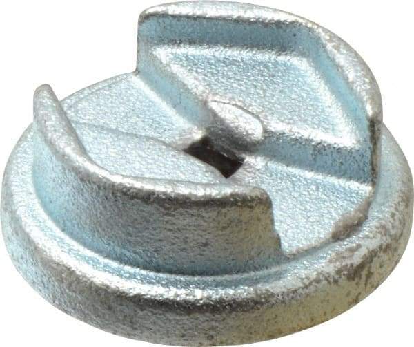 Vestil - Zinc-Plated Cast Steel Bung Nut Socket - For Use with 3/4" and 2" Drum Plugs - Industrial Tool & Supply