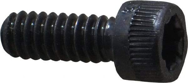 Camcar - #10-24 UNC Torx Plus Drive, Socket Cap Screw - Alloy Steel, Black Oxide Finish, Fully Threaded, 1/2" Length Under Head - Industrial Tool & Supply