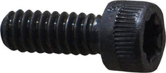 Camcar - #10-24 UNC Torx Plus Drive, Socket Cap Screw - Alloy Steel, Black Oxide Finish, Fully Threaded, 1/2" Length Under Head - Industrial Tool & Supply