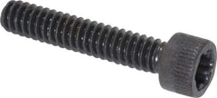 Camcar - #10-24 UNC Torx Plus Drive, Socket Cap Screw - Alloy Steel, Black Oxide Finish, Fully Threaded, 1" Length Under Head - Industrial Tool & Supply