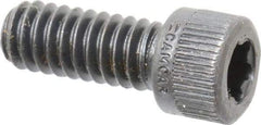 Camcar - 1/4-20 UNC Torx Plus Drive, Socket Cap Screw - Alloy Steel, Black Oxide Finish, Fully Threaded, 5/8" Length Under Head - Industrial Tool & Supply